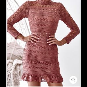 Two Sisters Riverdale Long Sleeve Cutout Dress